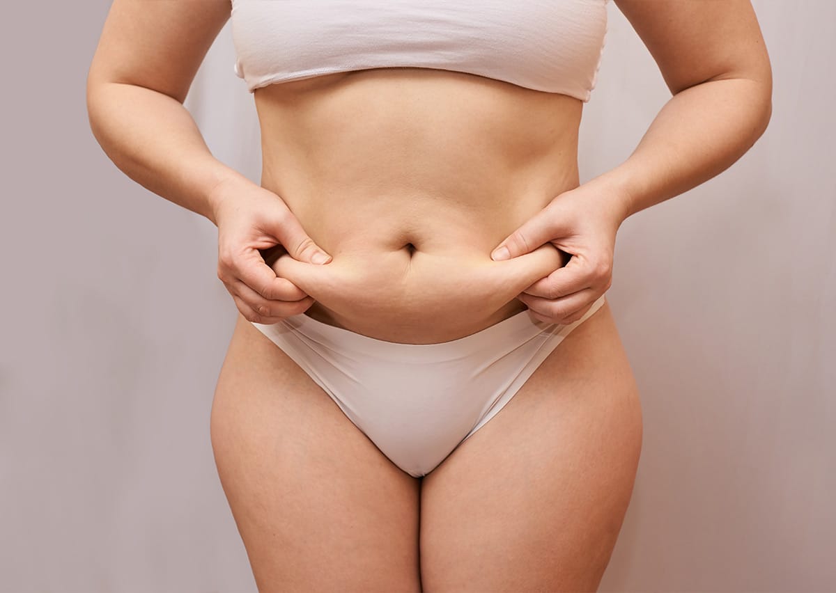 Liposuction body contouring treatment